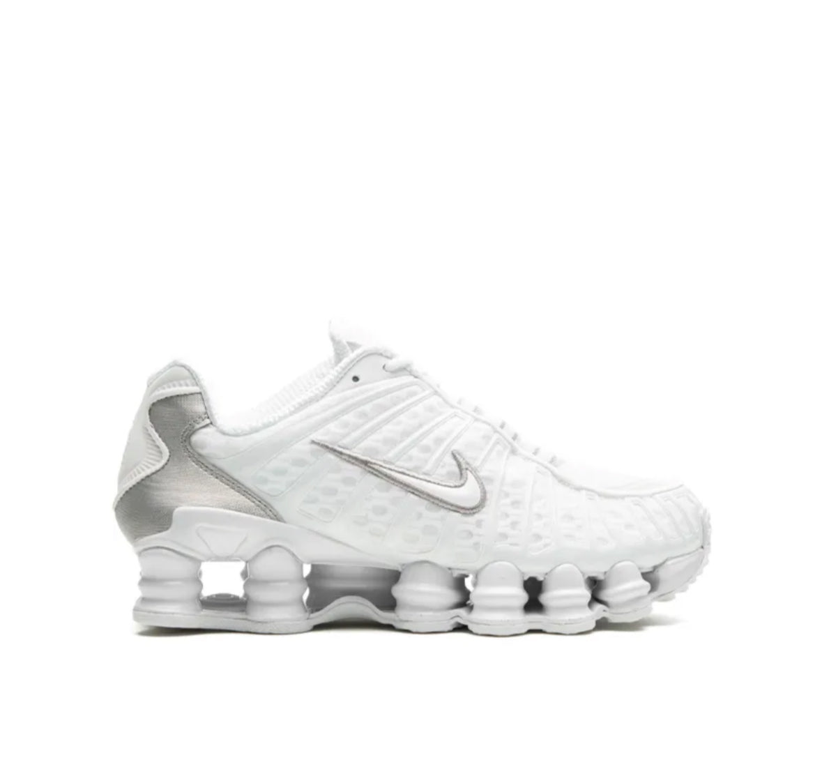 NIKE SHOX TL “WHITE” SNEAKERS