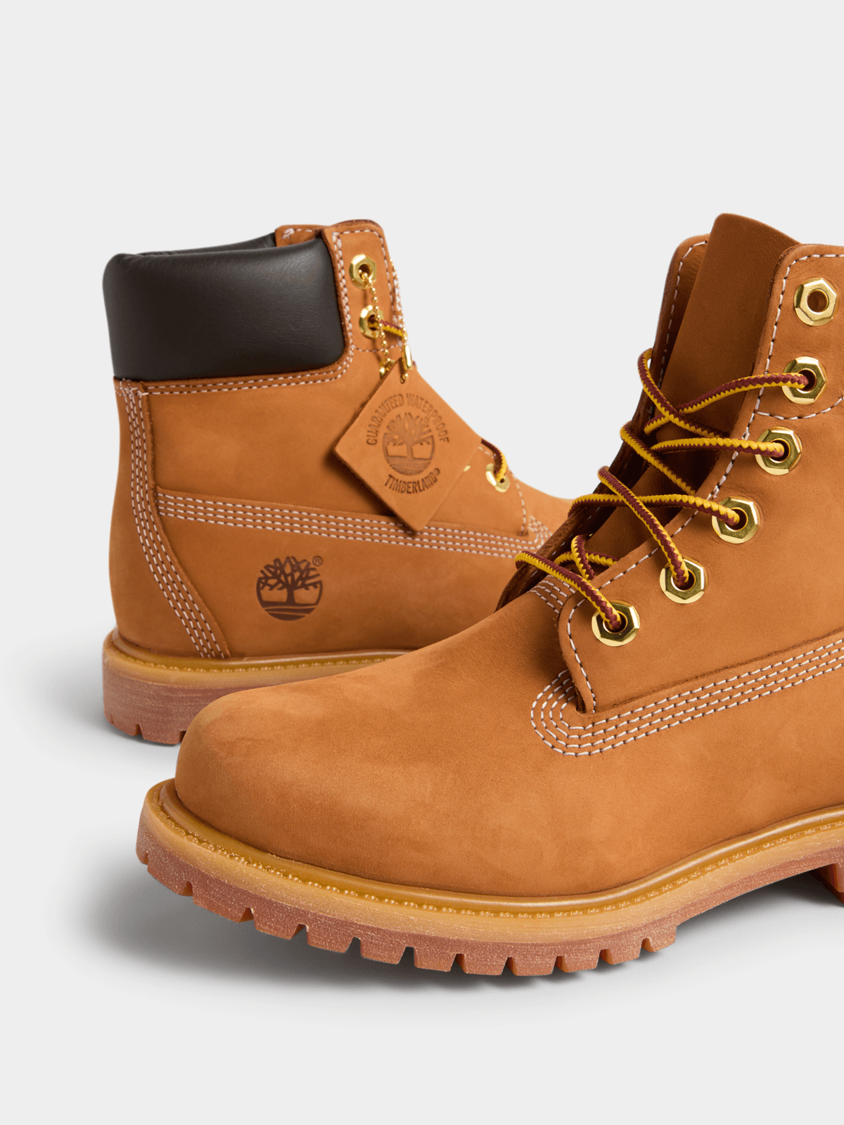 TIMBERLAND PREMIUM 6 INCH LACE UP BOOTS