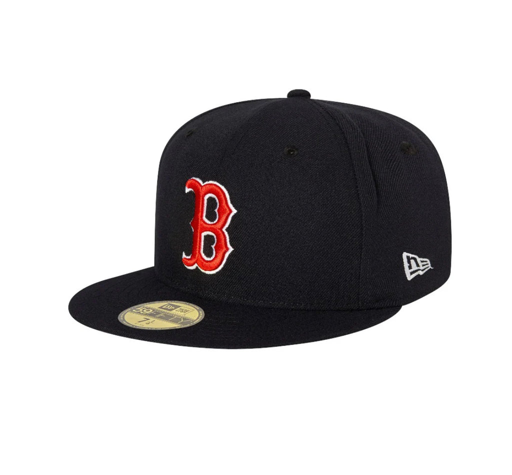 BOSTON REDSOX 59FIFTY MLB AC PERF NAVY CAP