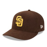 San Diego Padres 59FIFTY Pre Curved Chenille Pop Dark Brown Cap