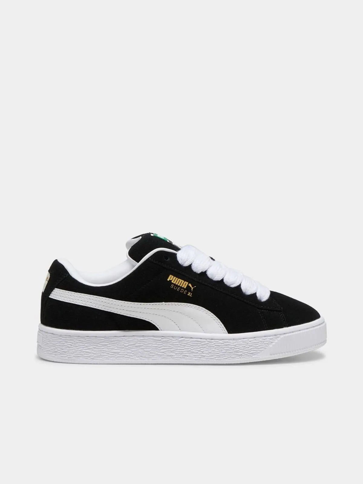 Puma Men's Suede XL Black/White Sneaker