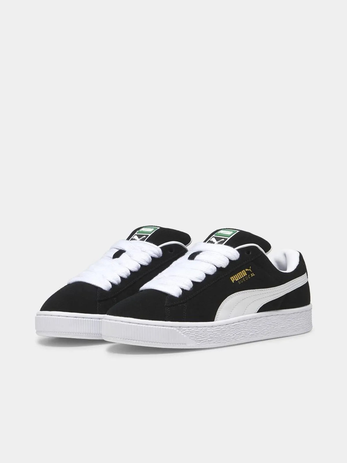 Puma Men's Suede XL Black/White Sneaker