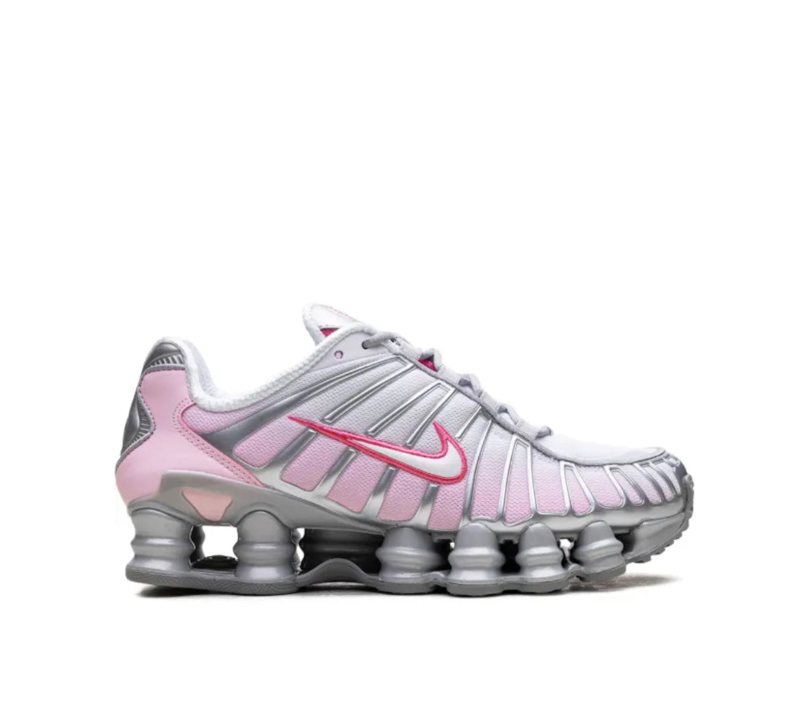 Shox TL "Metallic Platinum/Pink Foam/White/Pinksicle" sneakers