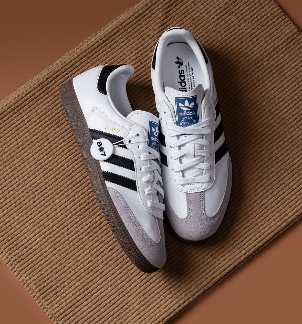 ADIDAS TODDLER BOYS SAMBA OG SHOES