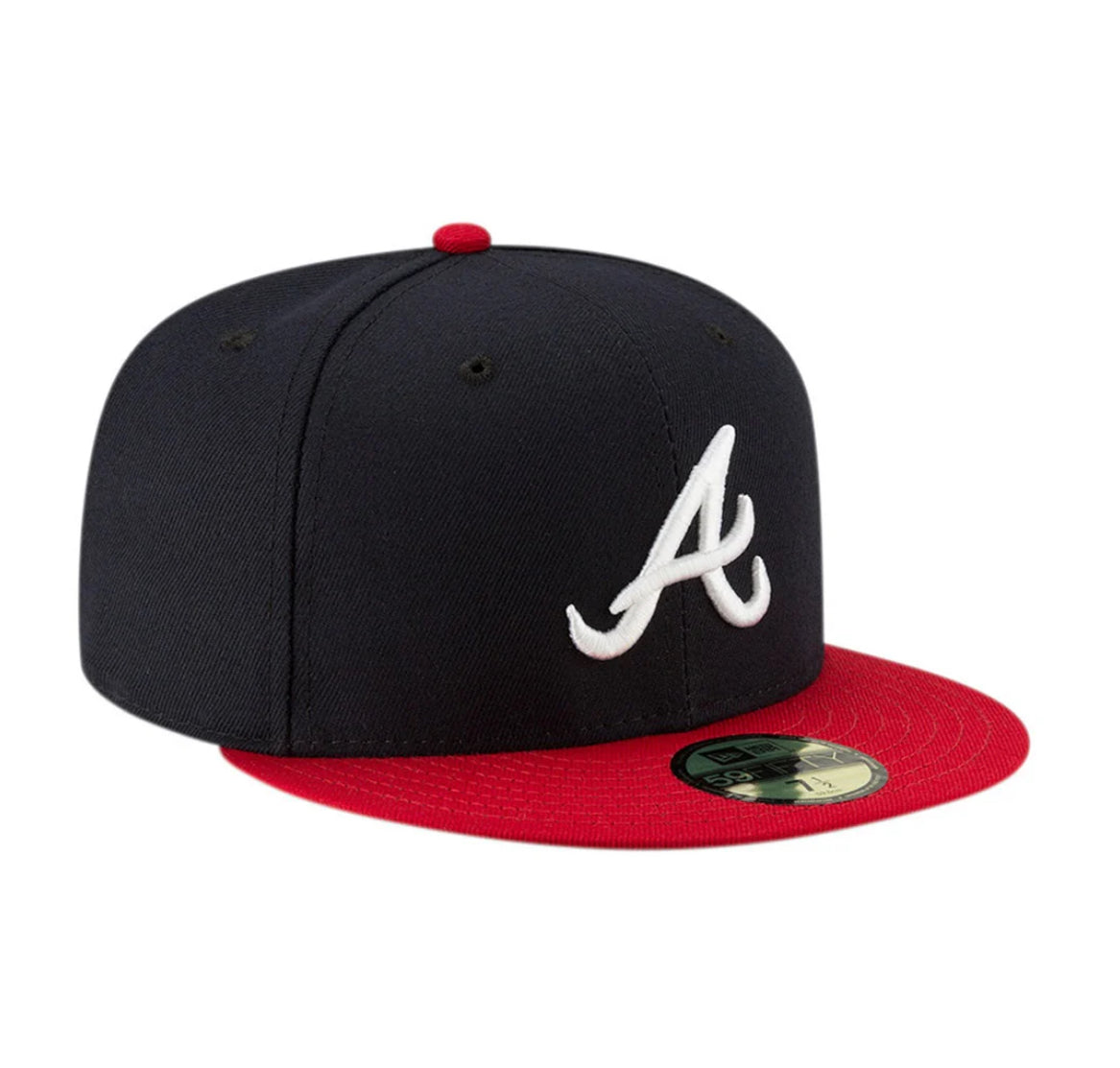 Atlanta Braves 59FIFTY MLB AC Perf Navy Cap