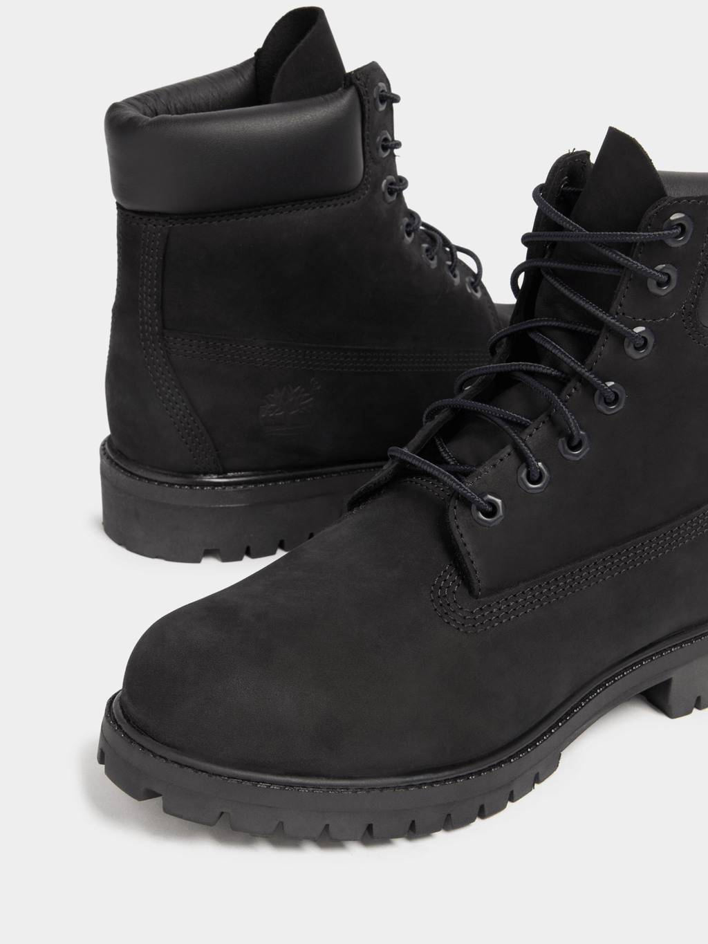 Timberland  6 Inch Black Boot