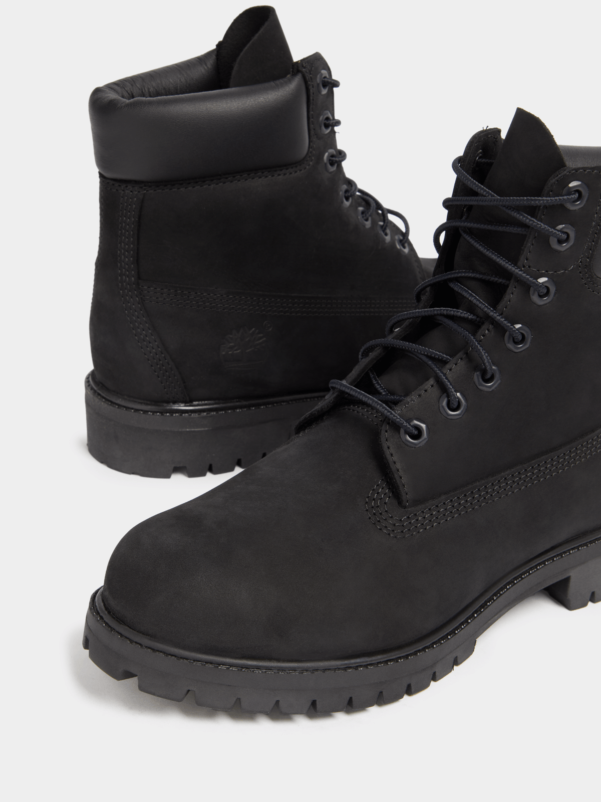Timberland  6 Inch Black Boot